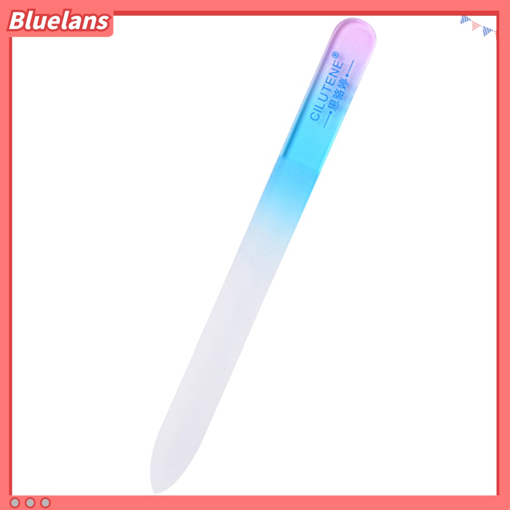 (In Stock) Kacamata Hitam Lensa Warna Warni ♡Alat Kikir Kuku Bahan Alloy Tahan Lama Dengan Kotak Penyimpanan Untuk Manicure Pedicure