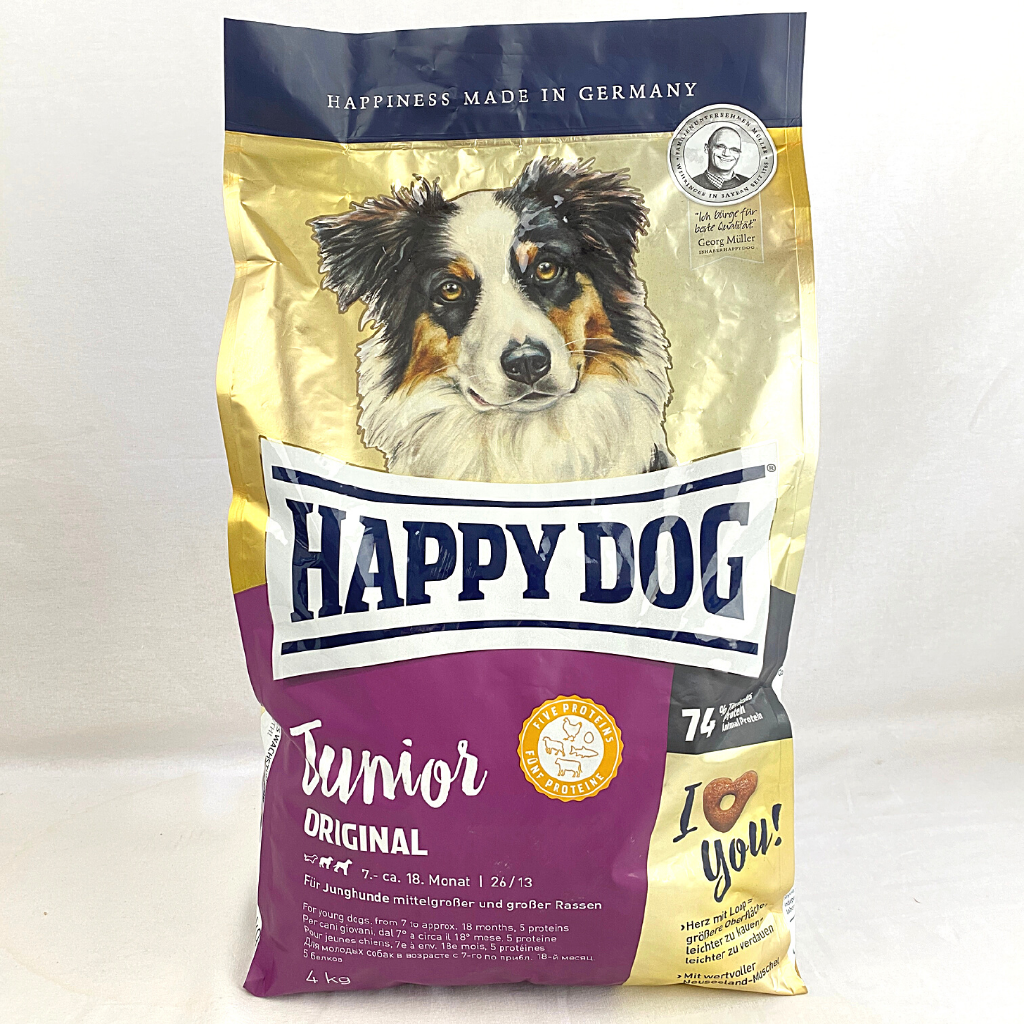 

HAPPYDOG Makanan Anakan Anjing SUPREME Young Junior Original 4kg