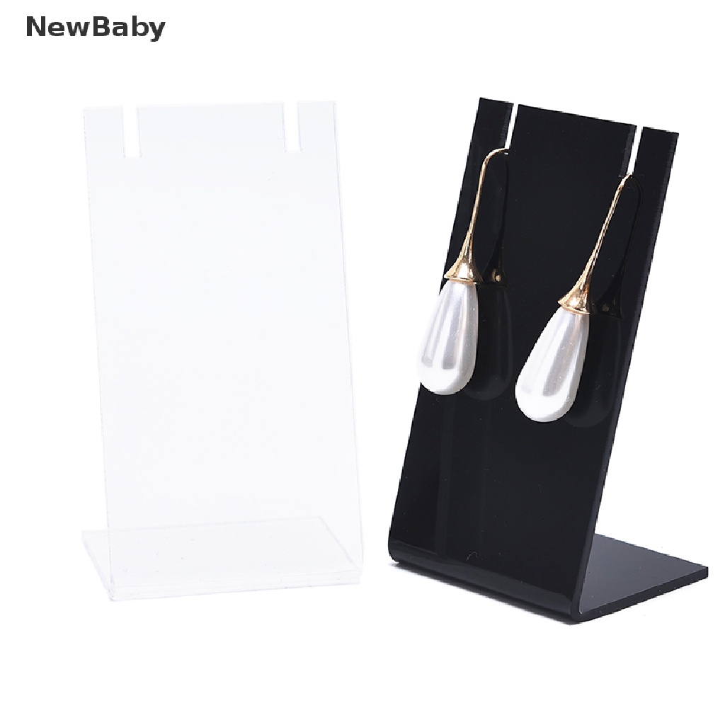 NewBaby Jewelry Earring Ear Studs Organizer Stand Holder Show Display Mini Rack Showcase ID