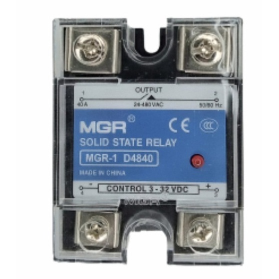 Solid State Relay DC control AC 40A Input 3-32VDC