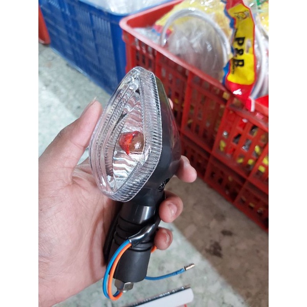 Lampu Sen Reting Standar Megapro kualitas ori isi 2 verza tiger cb150r