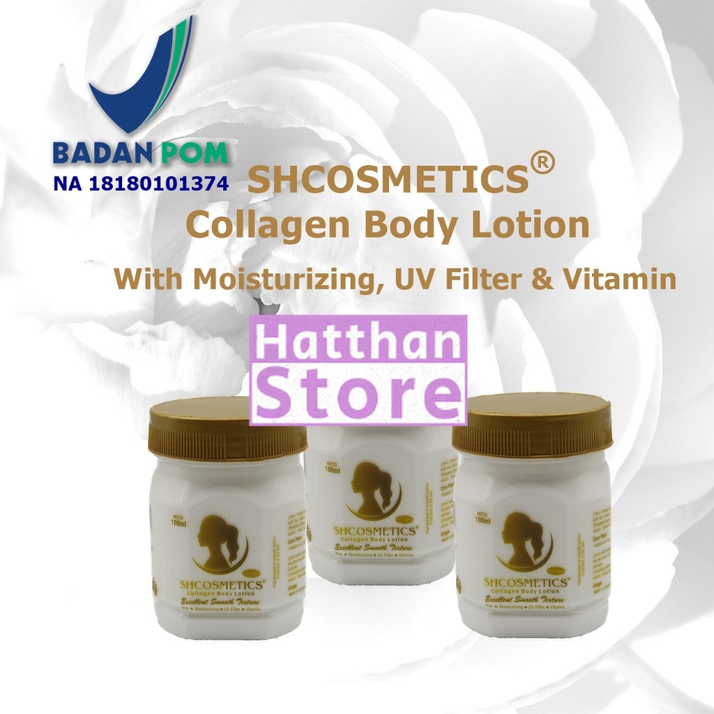 SH COLLAGEN BODY LOTION BPOM - LOTION BIBIT PEMUTIH BIBIT COLLAGEN