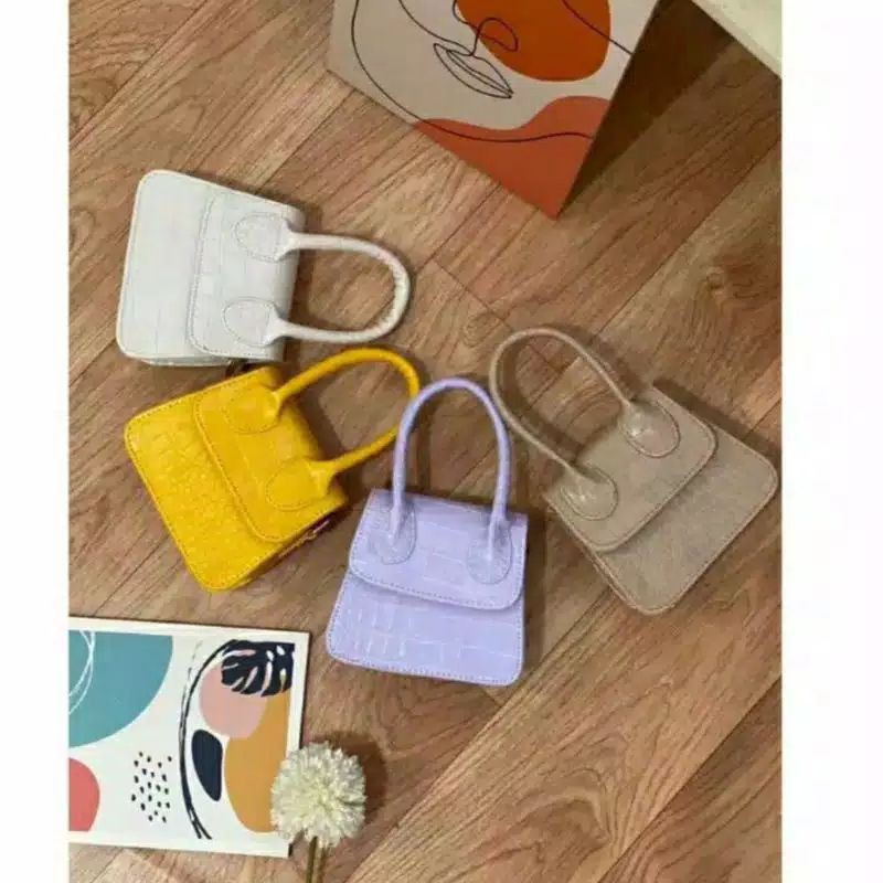 SLING BAG Andin Croco Mini/Tas Andin Murah 2021/Tas Ikatan Cinta Andin