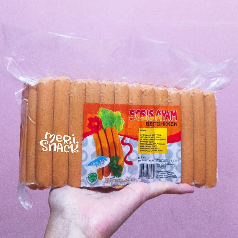 

Sosis Ayam BestChicken 1Kg / Best Chicken / Chicken Sausage