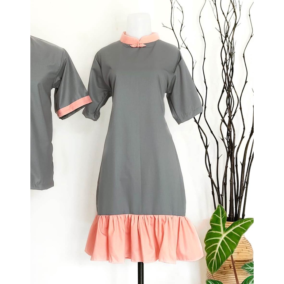Lina Dress Series 2 | Kostum Imlek | Baju Kostum Imlek |baju imlek anak dan dewasa terbaru baju imlek keluarga dress imlek murah cheongsam anak dan dewasa murah