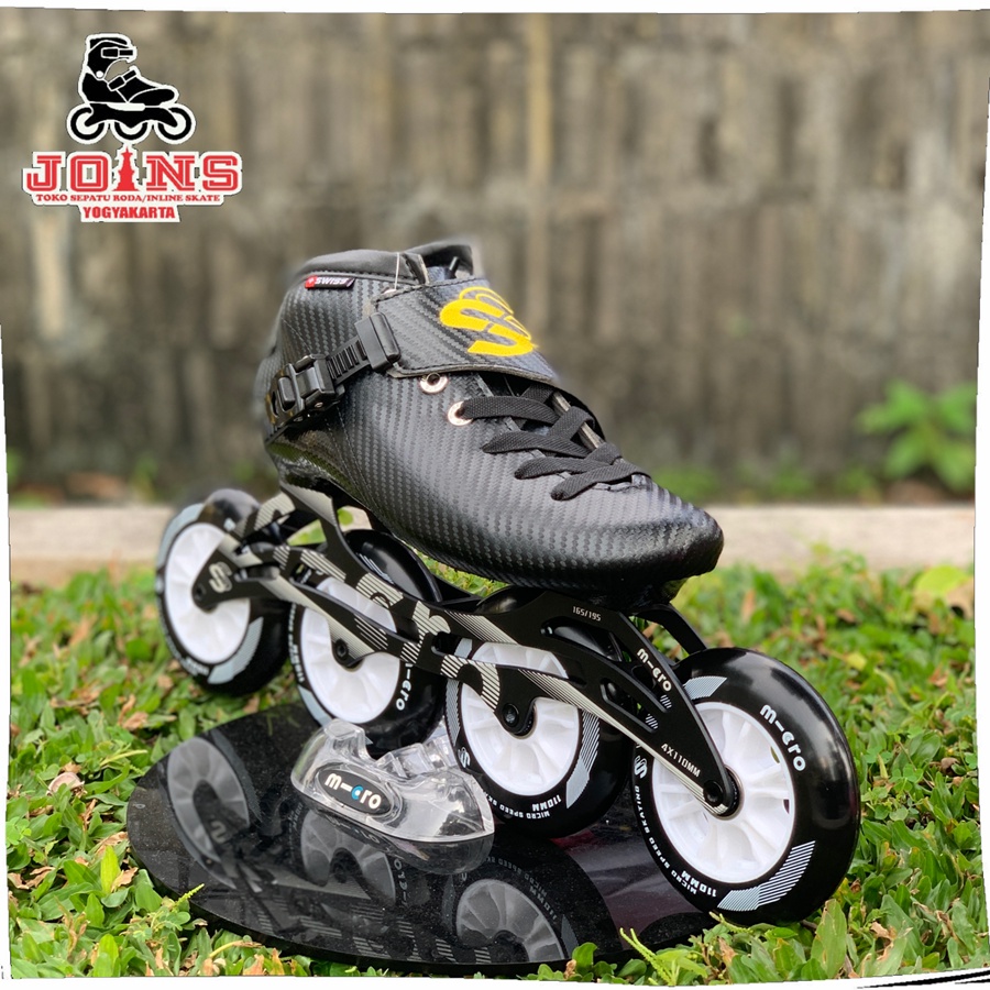 Sepatu Roda Speed Inline Skate M-cro (Micro) Dynamic Speed Shadow