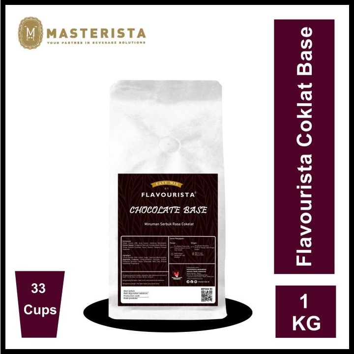 

Bubuk Minuman Flavourista Easy Mix - Rasa Coklat Base 1000 Gram