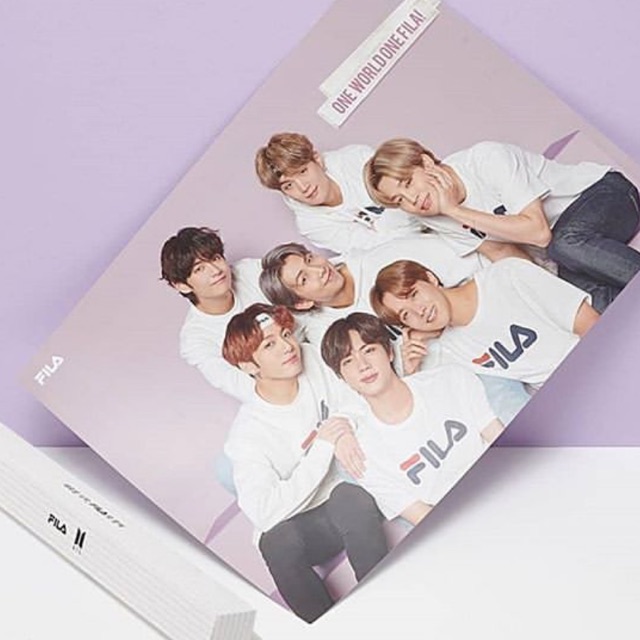 Poster fila x bts