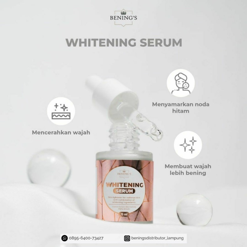 Serum Whitening Bening’s Clinic