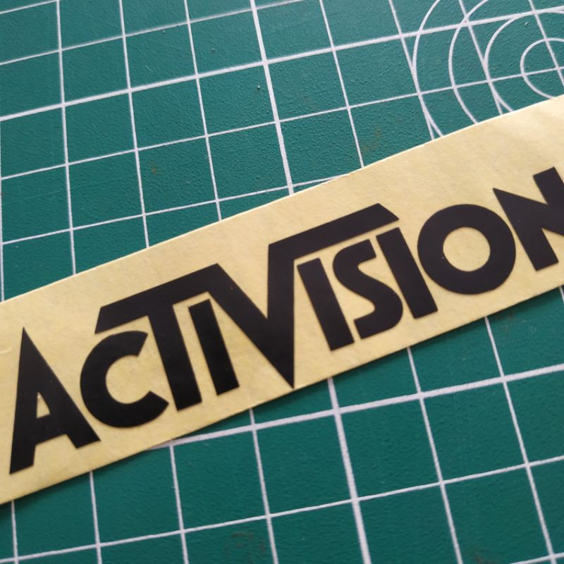 

logo activision cutting stiker
