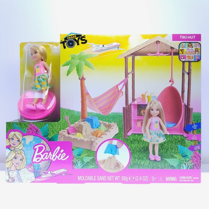 barbie tiki hut playset