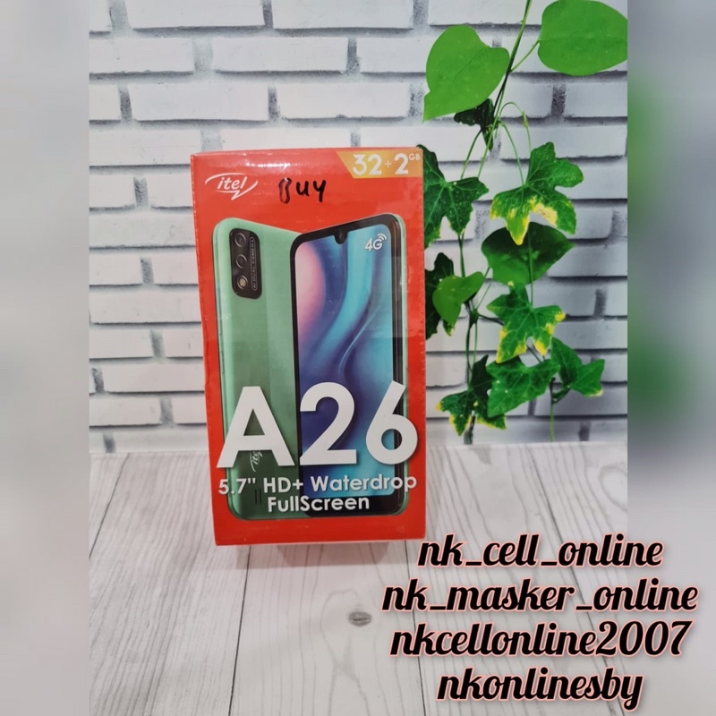 Hp itel A26 ram 2/32 GB TERMURAh