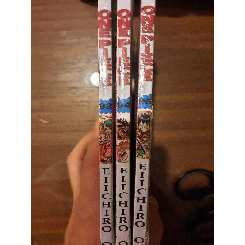 Komik One Piece set vol 93-95 segel ori