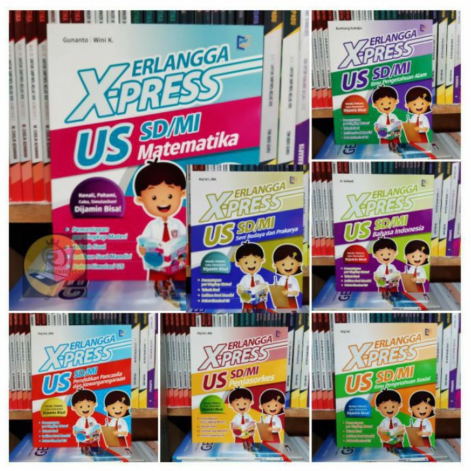 PAKET NEW X-PRESS US SD 2021 ERLANGGA