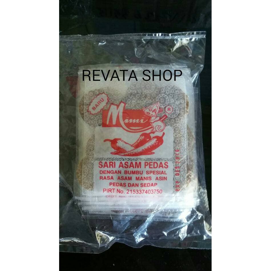 

Manisan Sari Asam Pedas Jadoel "MIMI