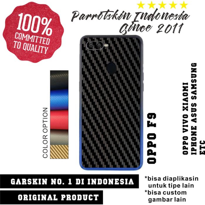 Garskin Skin for case Oppo F1 F1s F3 F5 F7 F9 Carbon Kevlar Texture