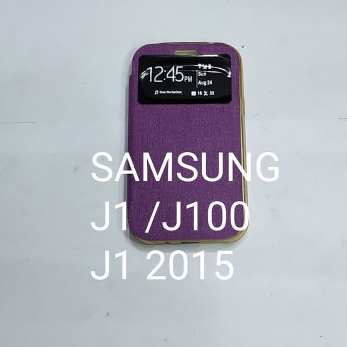 SAMSUNG J1 2015 / J100 / J1 sarung flip cover ume/ sarung model buku