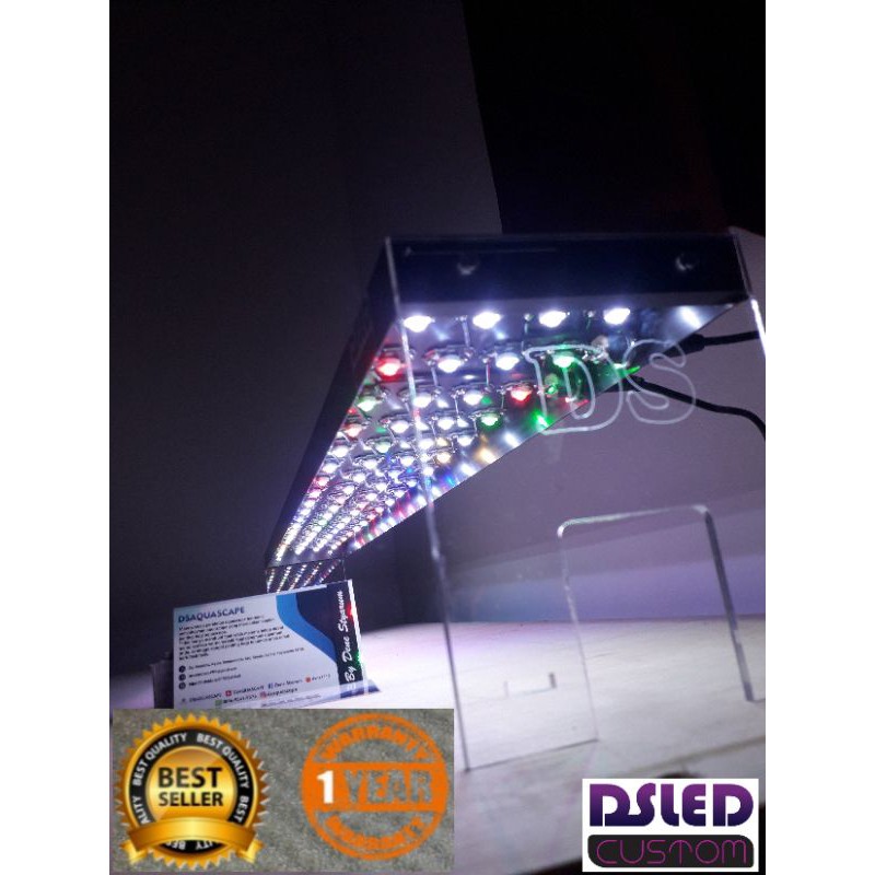 Lampu led hpl aquascape 36watt ukuran 120cm