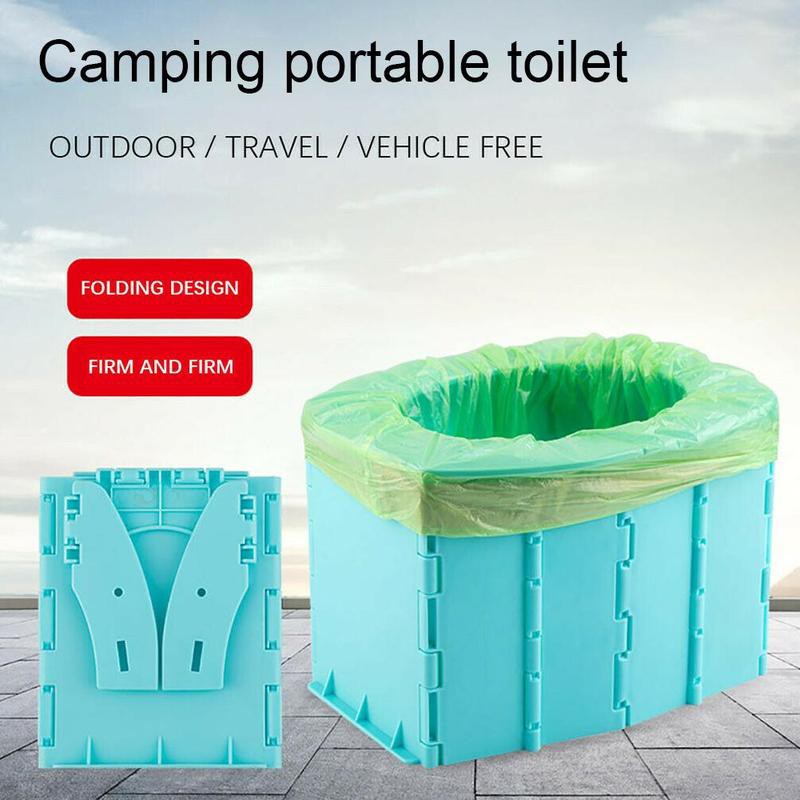 1pc Dudukan Toilet Lipat Portable Untuk Camping / Travel U6F0 | Shopee