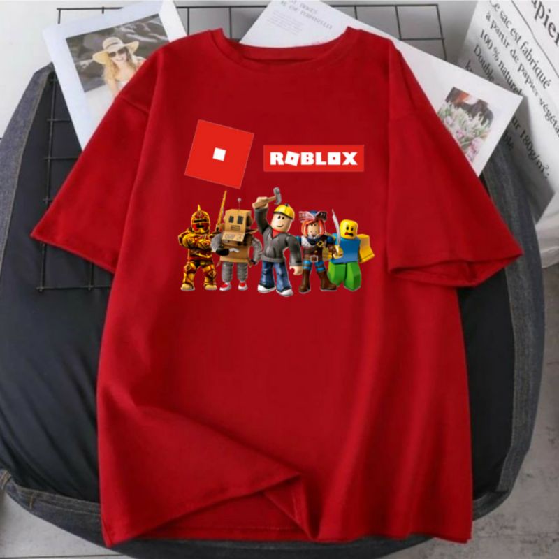 baju kaos anak roblox yutube bahan premium