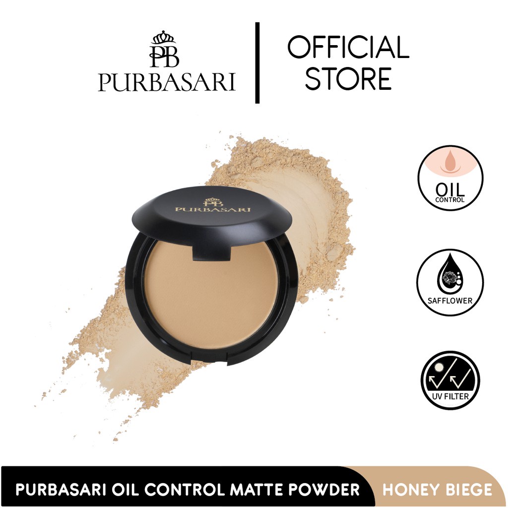 Purbasari Oil Control Matte Powder Bedak Padat 12gr