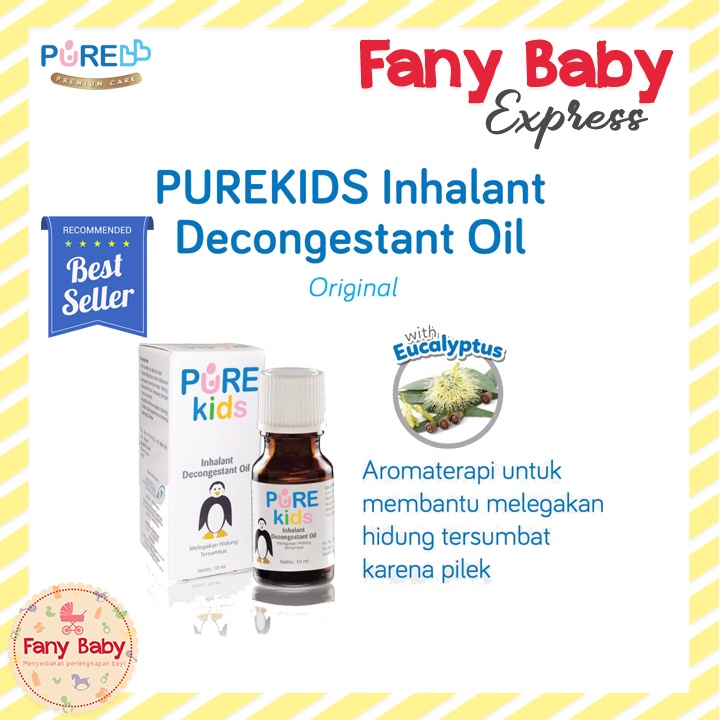 PURE KIDS INHALANT DECONGESTAN OIL 10ML