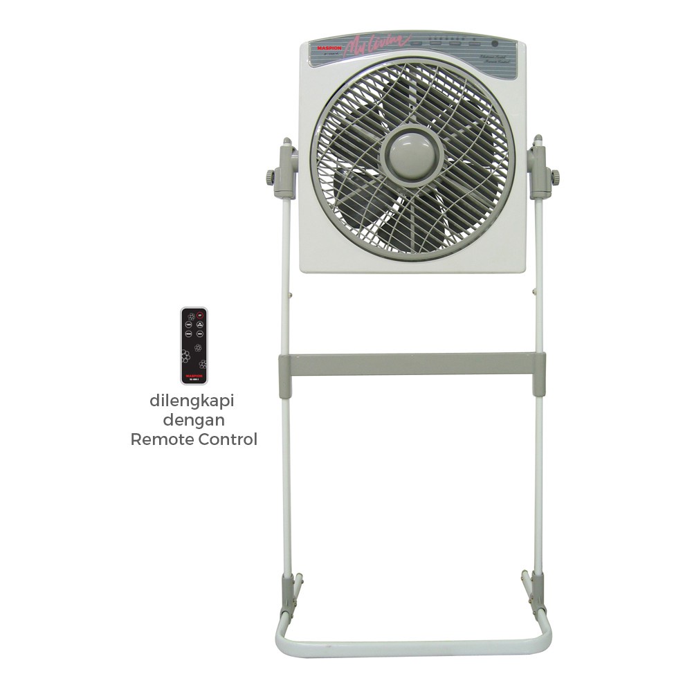 Kipas Angin Box Fan Standing Maspion JF 2111 RC / Box Fan Standing Remote [12 inch]