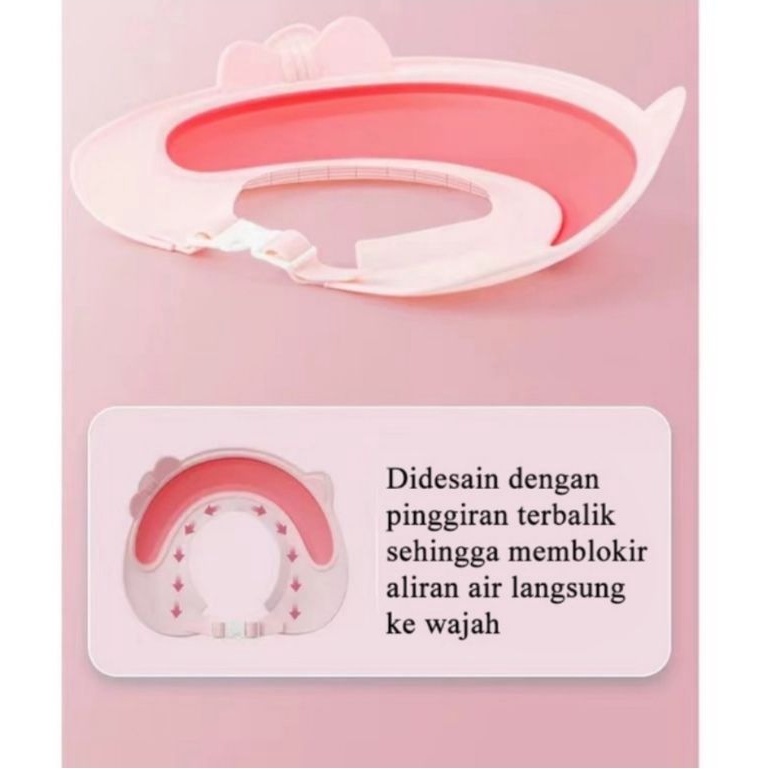 Topi Keramas anak silicone gesper