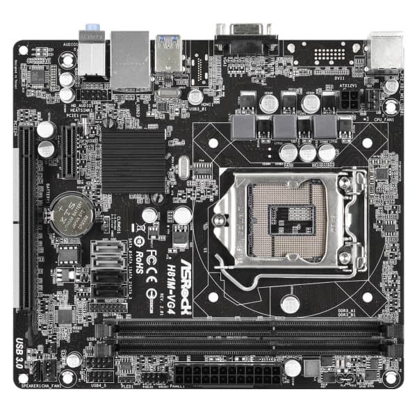 ASROCK MAINBOARD H81MVG4 H81M VG4 RESMI