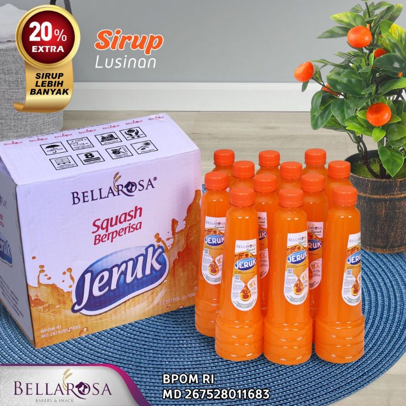 BELLAROSA SIRUP JERUK LUSINAN