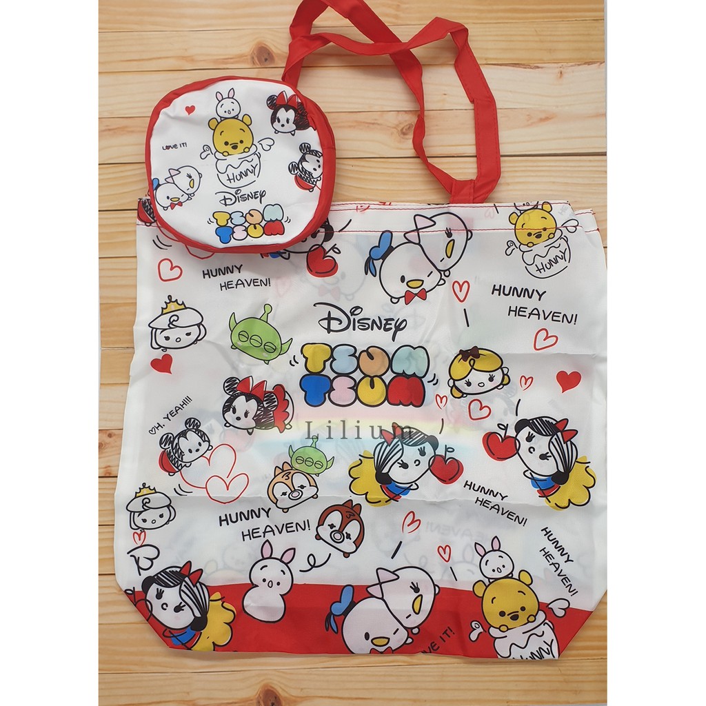 Tas Lipat Serbaguna TL005 Shopping Bag Tote Bag Belanja Sanrio Snoopy