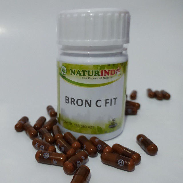 Obat Sesak Nafas Obat Asma Obat Pilek obat Batuk Berdahak Flu Kronis Bron c Fit BPOM-6