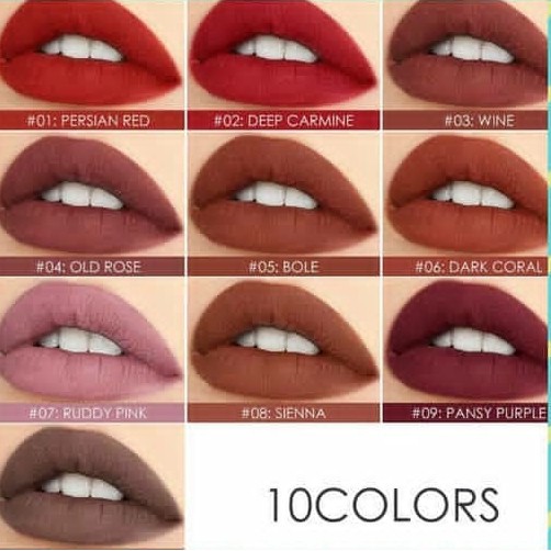 FOCALLURE Velvet Liquid Lipstik (ORI - BPOM)