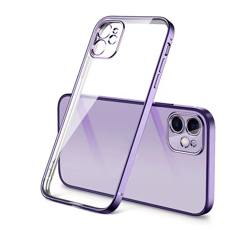 Soft case Bahan metal anti Jatuh Untuk iPhone 11 pro MAX 7 8 plus X XS MAX XR