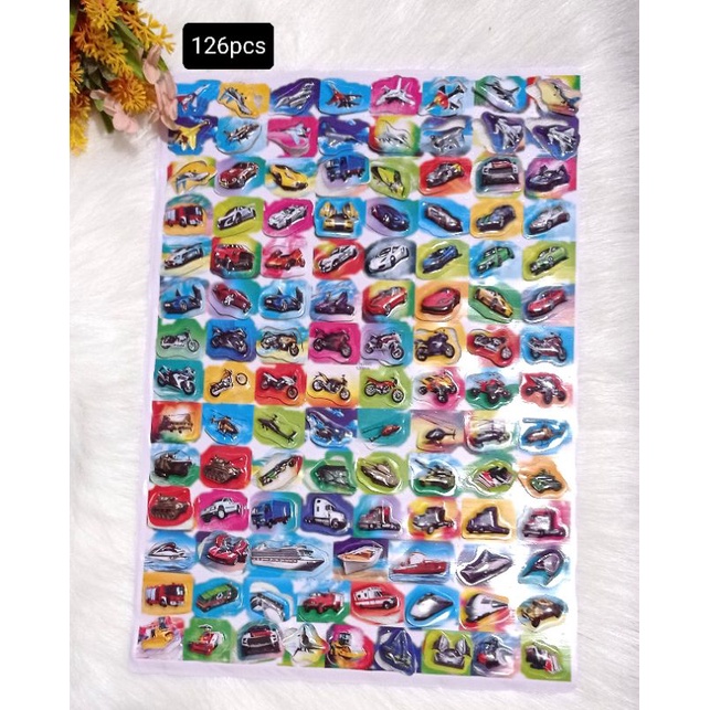 126pcs Stiker Smile||Stiker Timbul|Stiker Emoji|Stiker Smiley|Label Stiker|Stikel Motor|Stiker Mobil