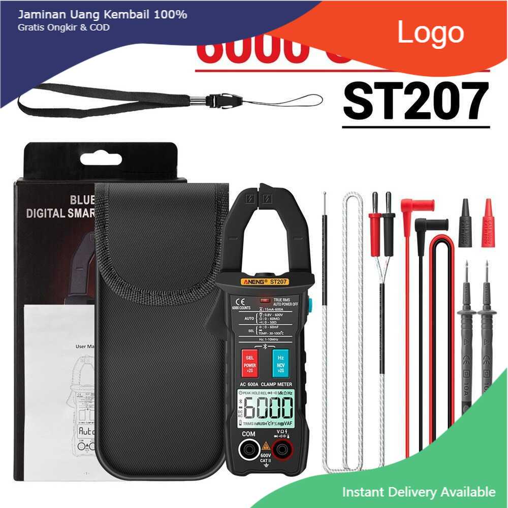 ANENG Digital Bluetooth Multimeter Voltage Tester Clamp - ST207