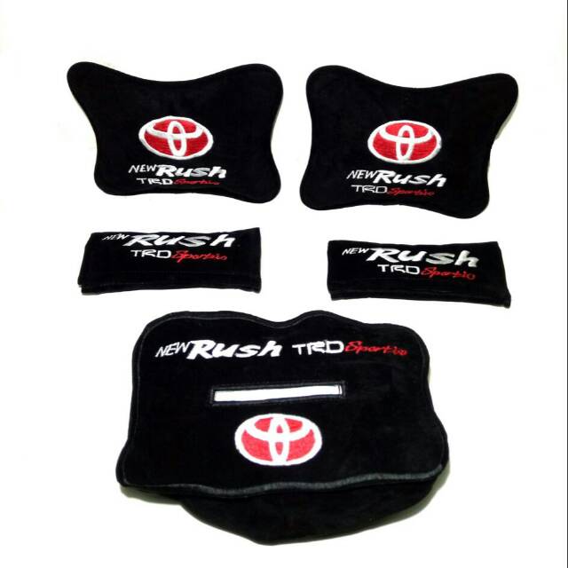 New Rush TRD Sportivo Bantal aksesoris mobil