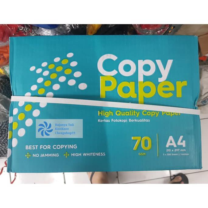 

Kertas HVS A4 70 gsm COPY PAPER / Paper One Line Print Copy