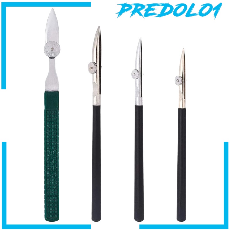 (Predolo1) 4pcs Pena Ruling Untuk Menggambar / Melukis Cat Minyak