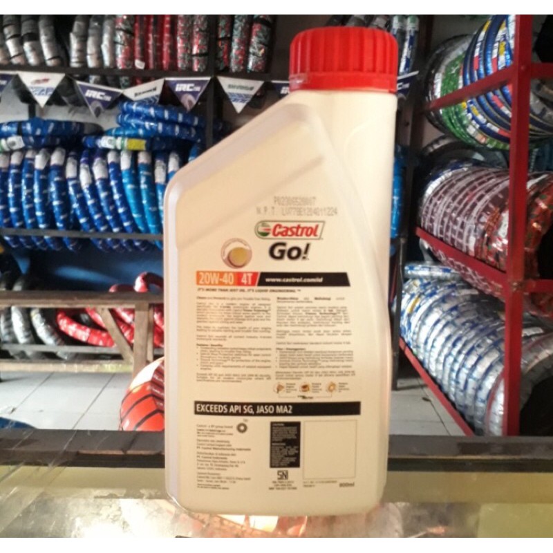 oli castrol go sae 20w-40 0,8 Liter Original