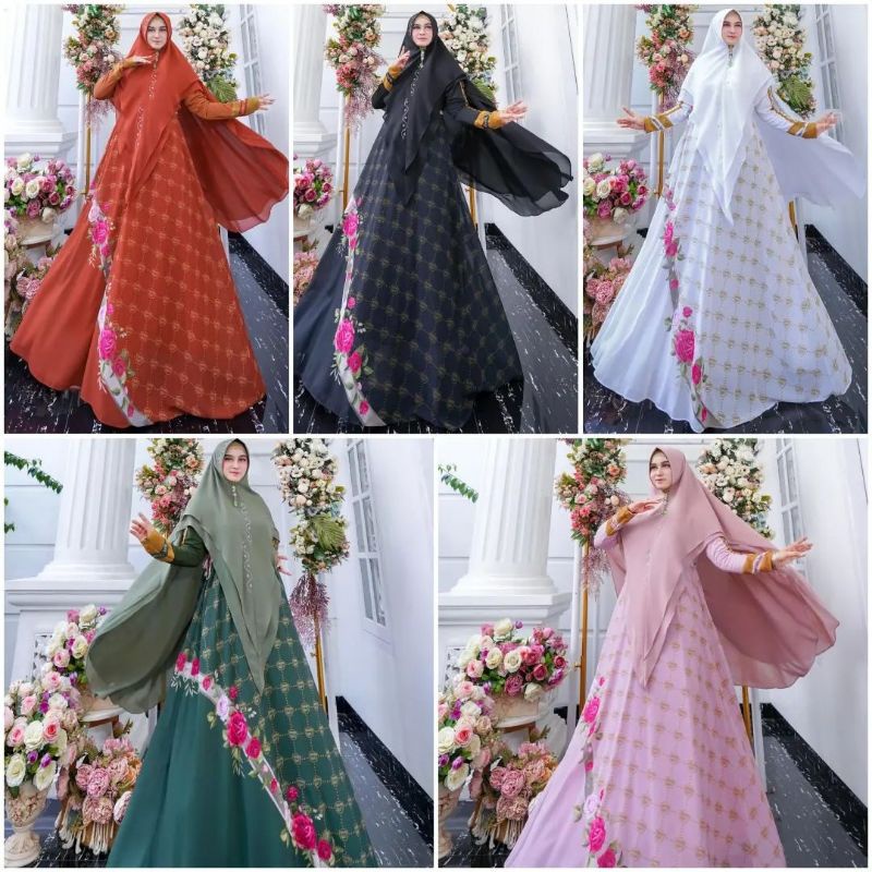 Syar'i Melisa BY Azizil (tanyakan stok)