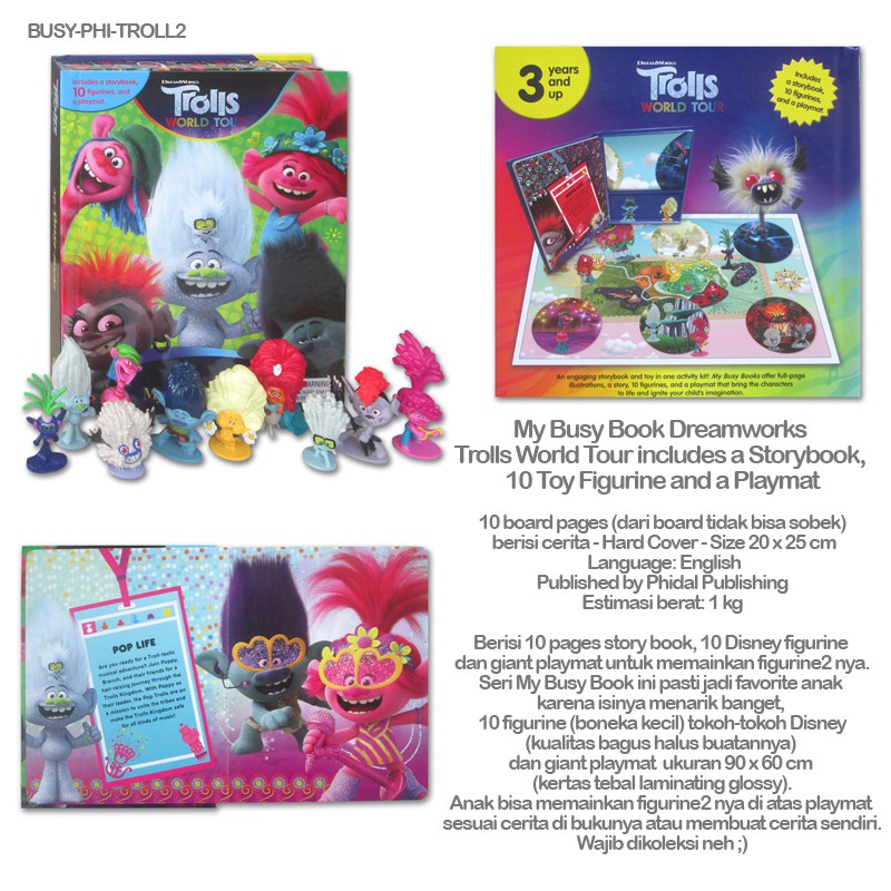 My Busy Book/ Story Book Anak/ Buku Cerita Anak