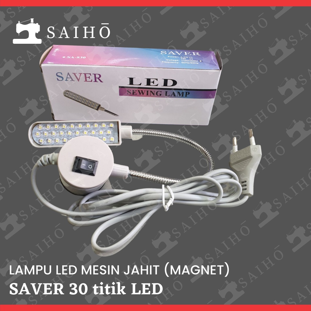 Lampu LED SAVER dengan Magnet 30 titik LED | SA-830