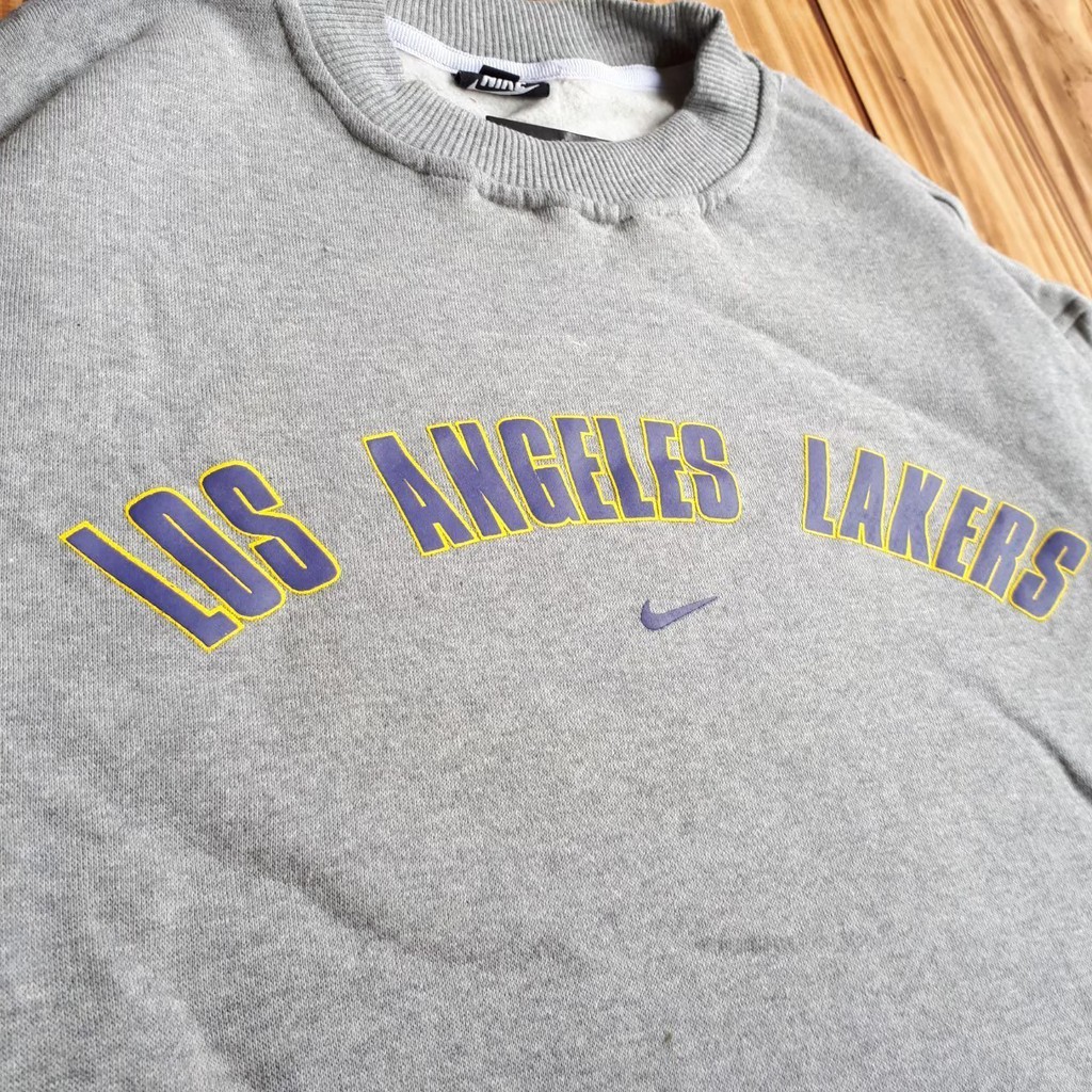 JAKET SWEATER CREWNECK HPNS NK LAKERS UNISEX PREMIUM QUALITY