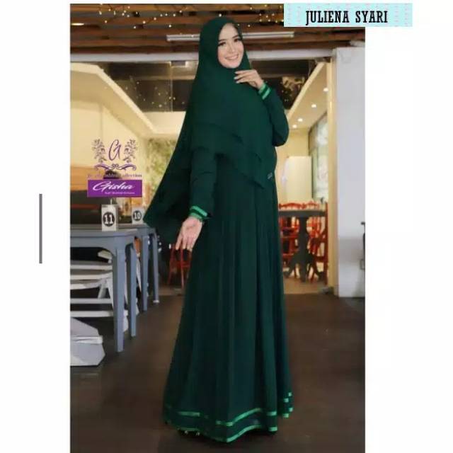 Juliena Syari | baju gamis | gamis syari | baju wanita | pakaian muslim