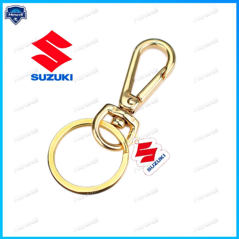 Gantungan Kunci Bahan Akrilik Dengan logo Suzuki