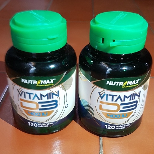 Nutrimax D3 400 IU Tablet @ 30 Tablet / 120 Tablet