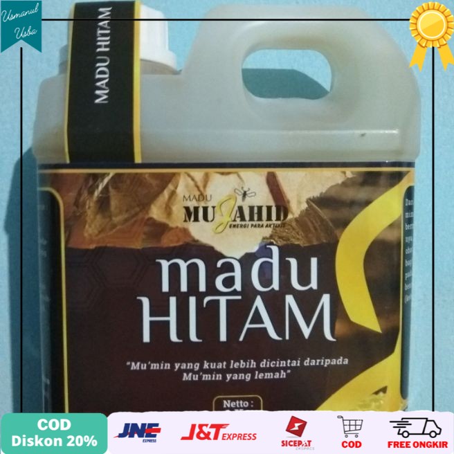 

◾COD◾ madu hitam manis 1 kg mujahid