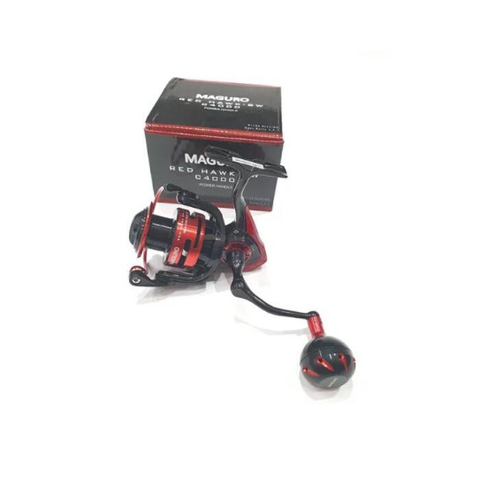 alat pancing mantul habis Reel Maguro Red Hawk C4000 SW