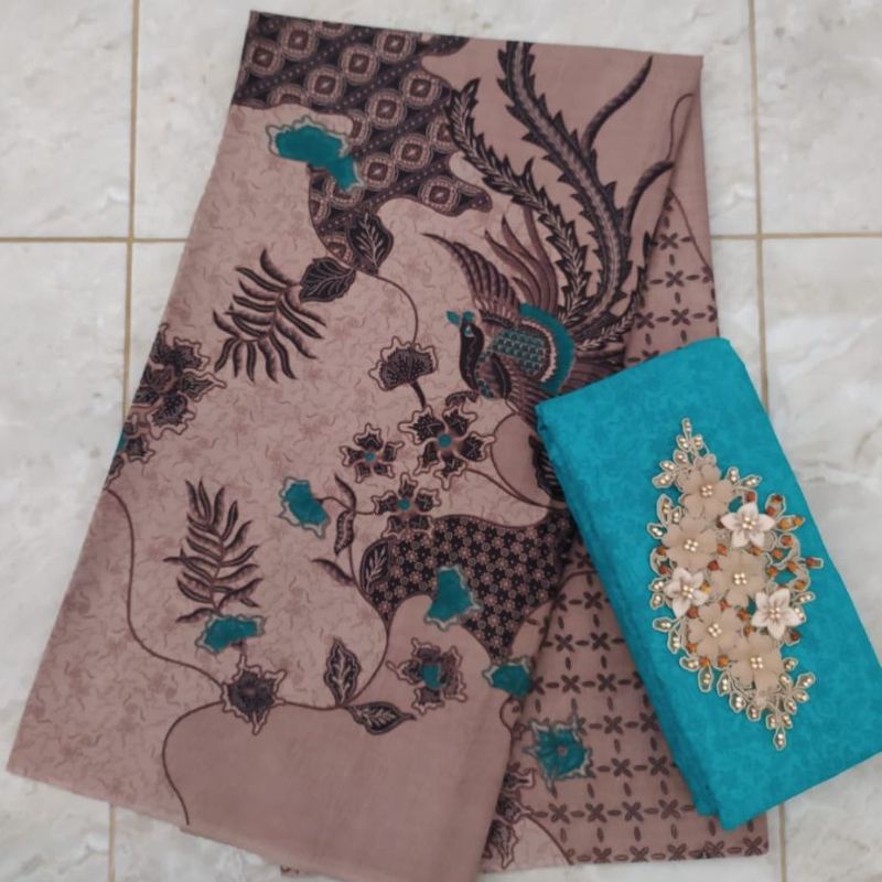 KAIN BATIK PRINTING PESONA BIRU/ KAIN BIRU/ BATIK BIRU / BATIK CANTIK / KAIN TIKTOK/ JARIK